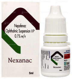 Nexanac Ophthalmic Suspension 5Ml Nexanac Ophthalmic Suspension 5Ml