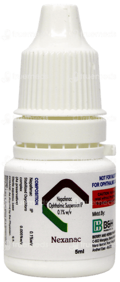 Nexanac Ophthalmic Suspension 5Ml
