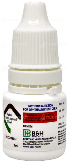 Nexanac Ophthalmic Suspension 5Ml