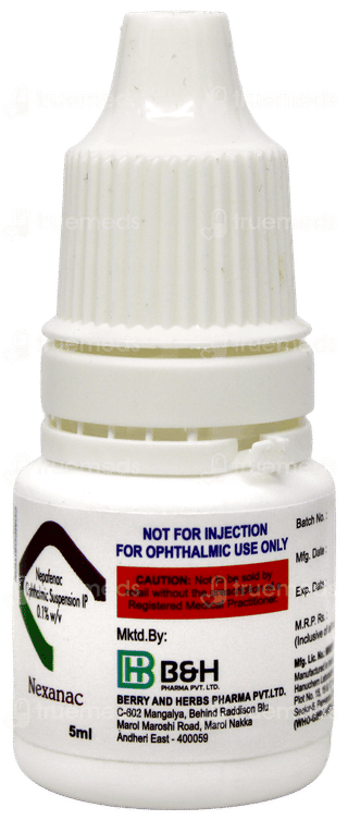 Nexanac Ophthalmic Suspension 5Ml