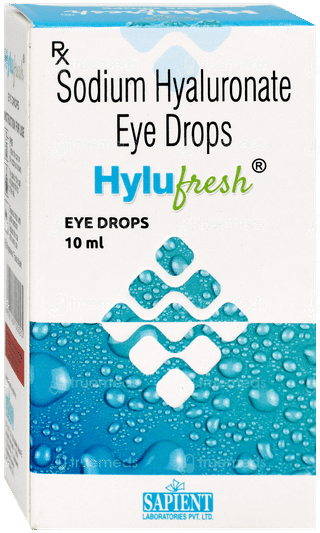 Hylu Fresh Eye Drops 10Ml