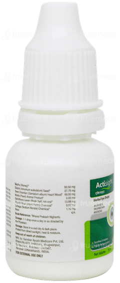 Actisight Eye Drops 10ml