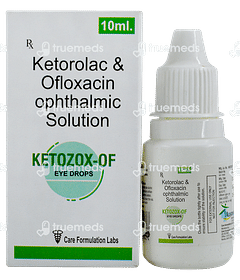 Ketozox Of 0.5/0.3 % Eye Drop 10 ML