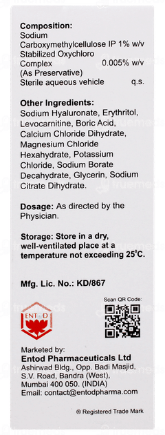 Enlube Fusion Eye Drops 10ml