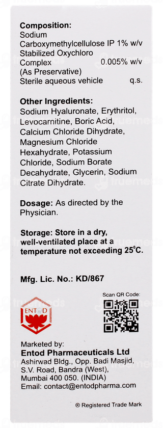 Enlube Fusion Eye Drops 10ml