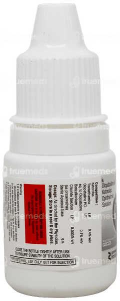 Ketorovac Op Eye Drops 5Ml Ketorovac Op Eye Drops 5Ml
