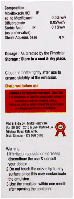 Moxistat Df Eye Drops 5Ml Moxistat Df Eye Drops 5Ml
