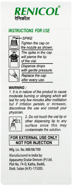 Renicol Eye Drops 10ml