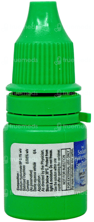 Hylube Eye Drops 5Ml