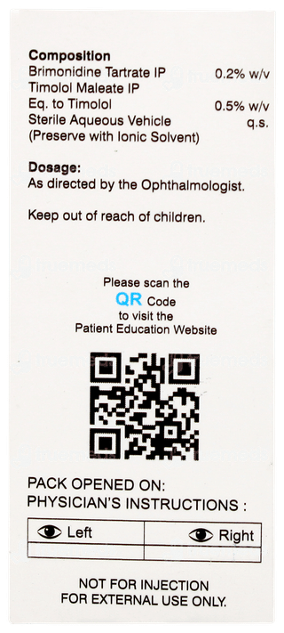 Rimoflo T Eye Drops 5ml