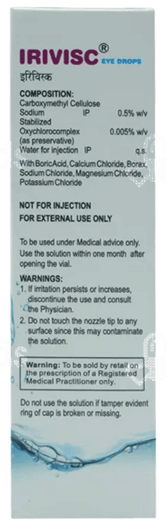 Irivisc Eye Drops 15Ml