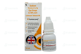 Lumecare Advance Ha Eye Drops 10ml