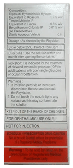 Ripatec T Eye Drops 5Ml