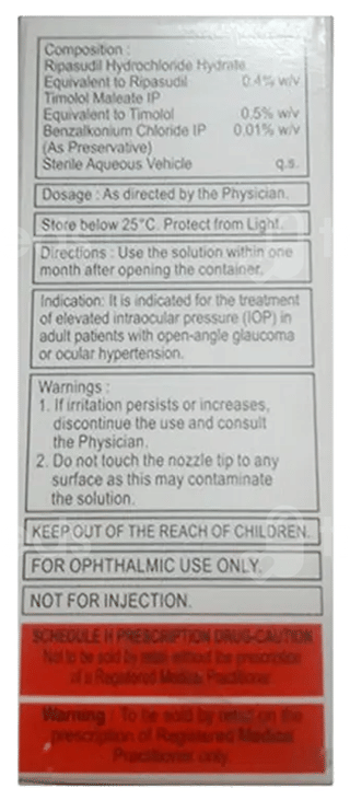 Ripatec T Eye Drops 5Ml