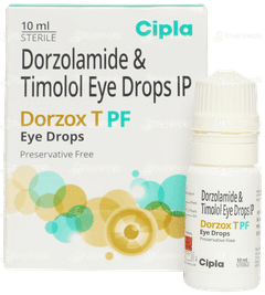 Dorzox T Pf Eye Drops 10ml