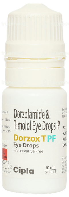Dorzox T Pf Eye Drops 10ml