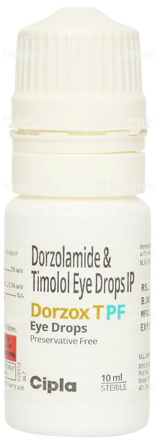 Dorzox T Pf Eye Drops 10ml
