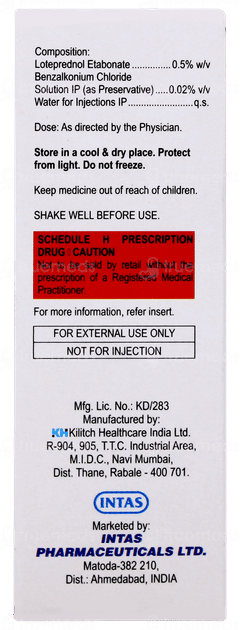 Lotefast Ophthalmic Suspension 5ml