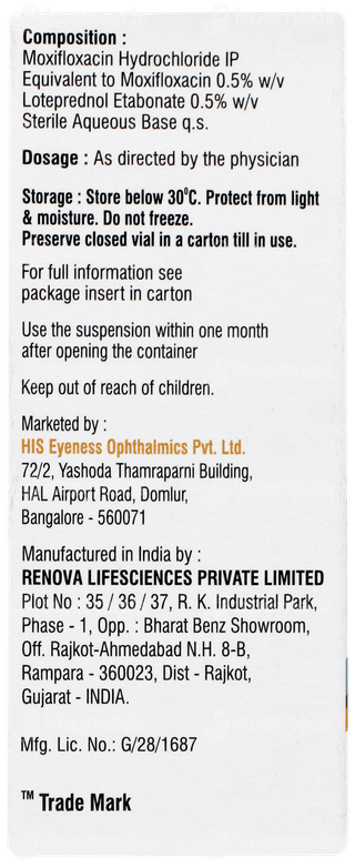 Maxim L Eye Drops 5ml