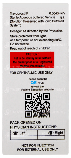 Travoflo Eye Drops 3ml Travoflo Eye Drops 3ml