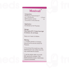 Moxivail Eye Drops 5ml Moxivail Eye Drops 5ml