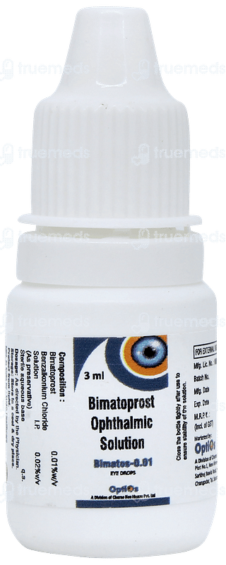 Bimatos 0.01 Eye Drops 3ml