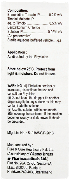 Timobrim Eye Drops 5ml