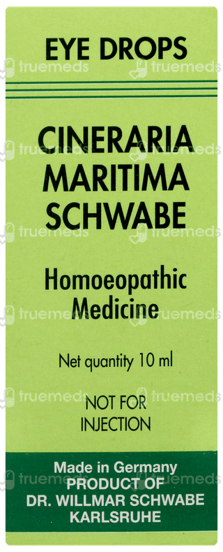 Dr Willmar Schwabe Cineraria Maritima Eye Drops 10ml