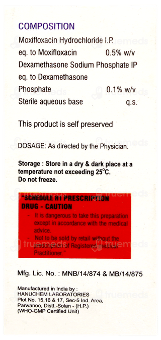 Decamox Eye Drops 5ml