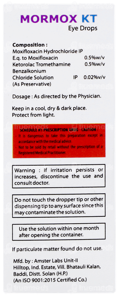 Mormox Kt Eye Drops 5ml