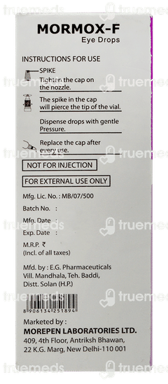 Mormox F Eye Drops 5ml