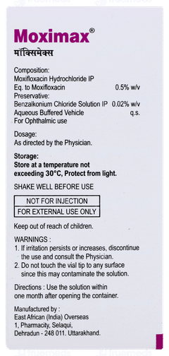 Moximax Eye Drops 10ml