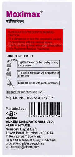 Moximax Eye Drops 10ml