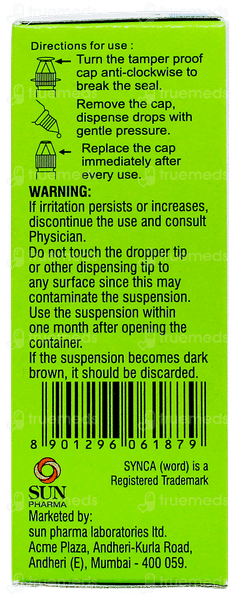 Synca Ls Eye Drops 5ml Synca Ls Eye Drops 5ml
