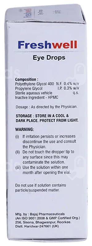 Freshwell Eye Drops 10Ml