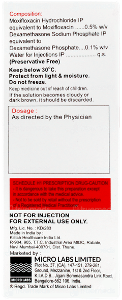 Moxigram Dm Eye Drops 5ml Moxigram Dm Eye Drops 5ml