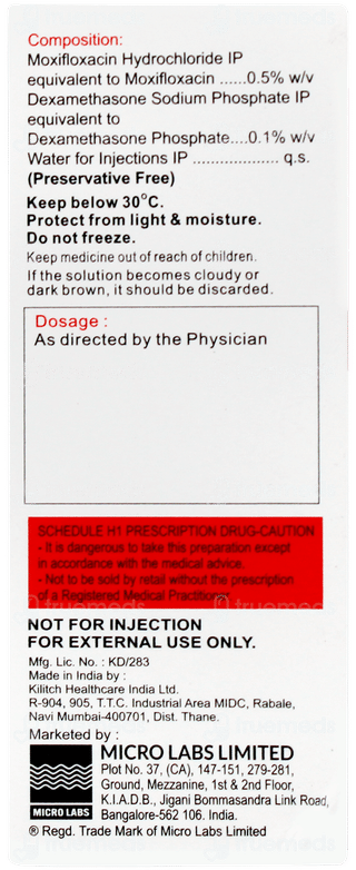 Moxigram Dm Eye Drops 5ml