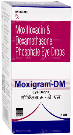 Moxigram Dm Eye Drops 5ml Moxigram Dm Eye Drops 5ml