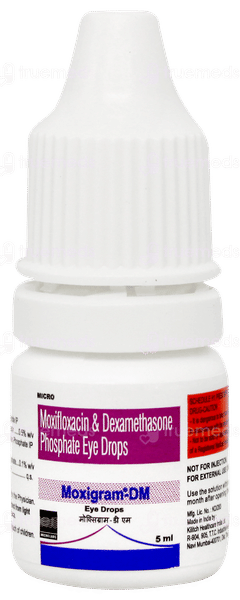 Moxigram Dm Eye Drops 5ml Moxigram Dm Eye Drops 5ml