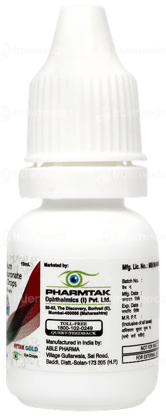 Hytak Gold Eye Drops 10ml