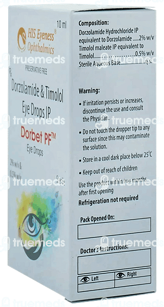 Dorbet Pf Eye Drops 10ml