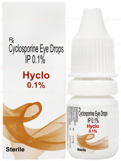 Hyclo 0.1% Eye Drops 5ml Hyclo 0.1% Eye Drops 5ml