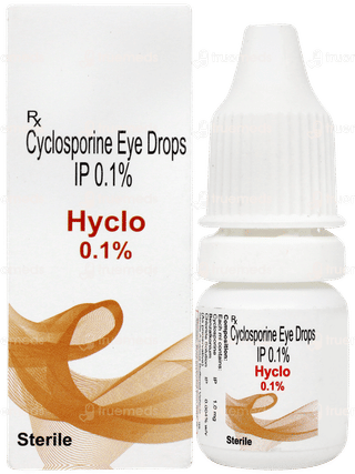 Hyclo 0.1% Eye Drops 5ml