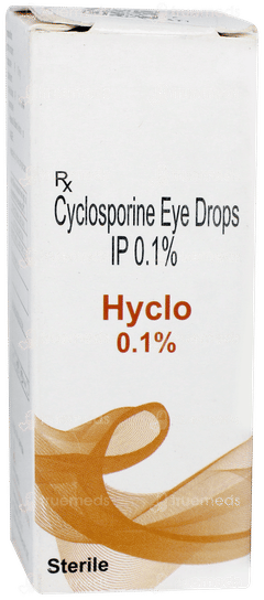 Hyclo 0.1% Eye Drops 5ml