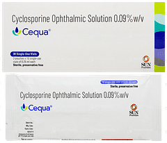 Cequa 0.25ml Pack Of 10 Ophthalmic Solution