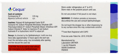 Cequa 0.25ml Pack Of 10 Ophthalmic Solution