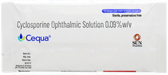 Cequa 0.25ml Pack Of 10 Ophthalmic Solution