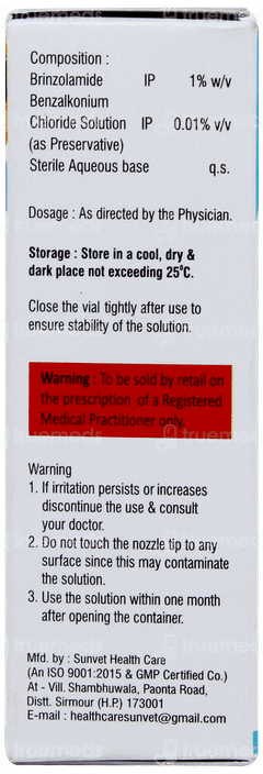 Brinzine Eye Drops 5ml