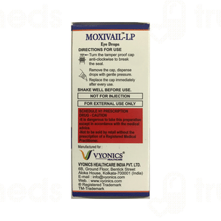 Moxivail Lp Eye Drops 5ml