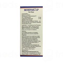 Moxivail Lp Eye Drops 5ml